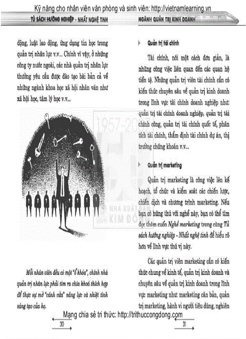 image for page Tủ sách hướng nghiệp Ngành Quản trị kinh doanh