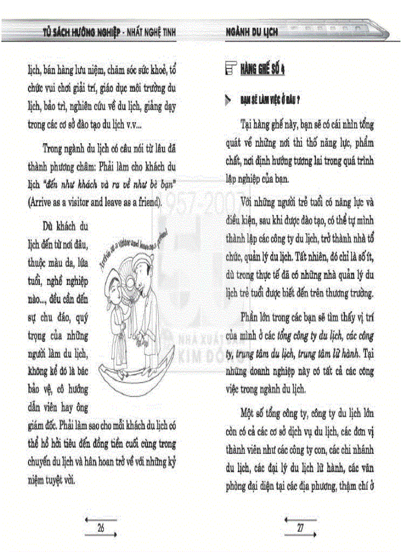 image for page Tủ sách hướng nghiệp Ngành Du lịch