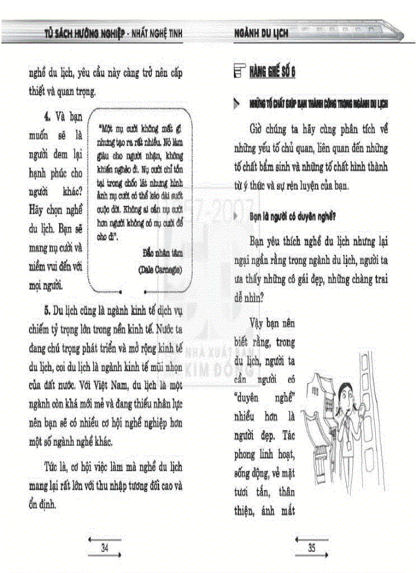 image for page Tủ sách hướng nghiệp Ngành Du lịch