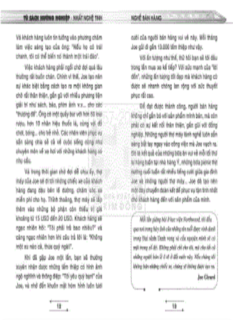 image for page Tủ sách hướng nghiệp Ngành Bán hàng