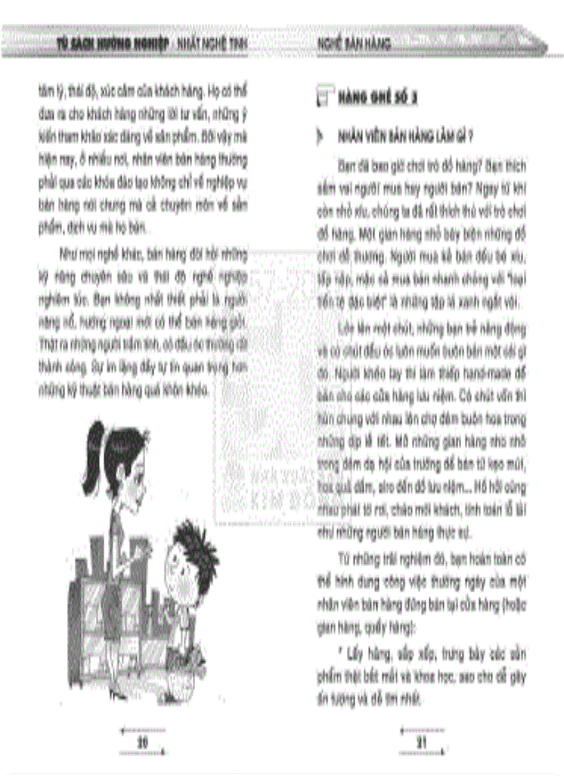 image for page Tủ sách hướng nghiệp Ngành Bán hàng