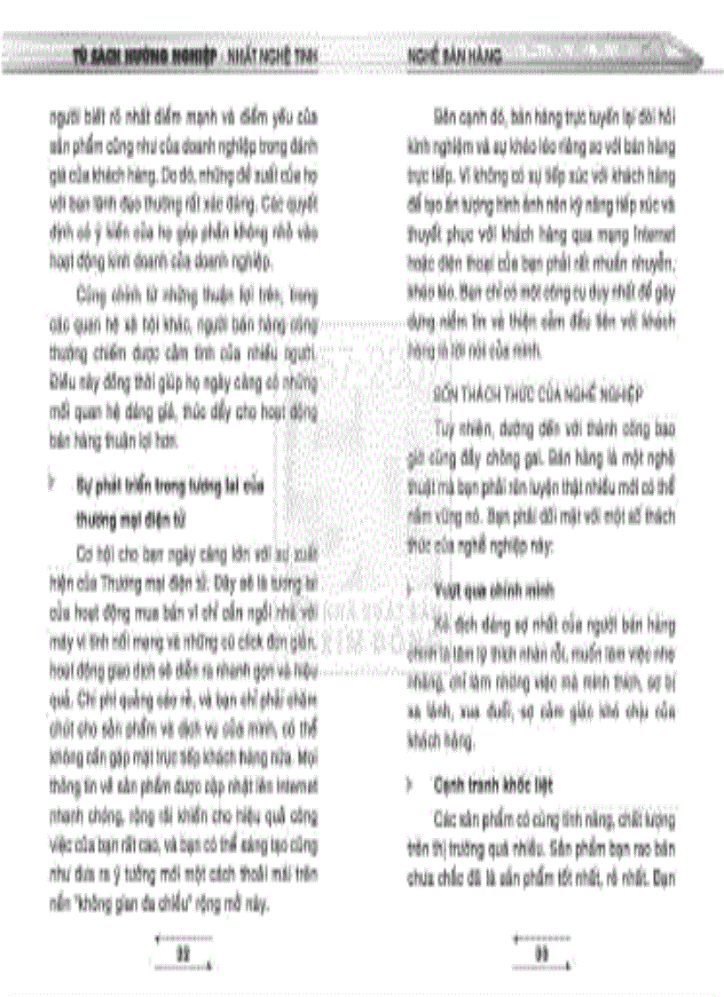 image for page Tủ sách hướng nghiệp Ngành Bán hàng