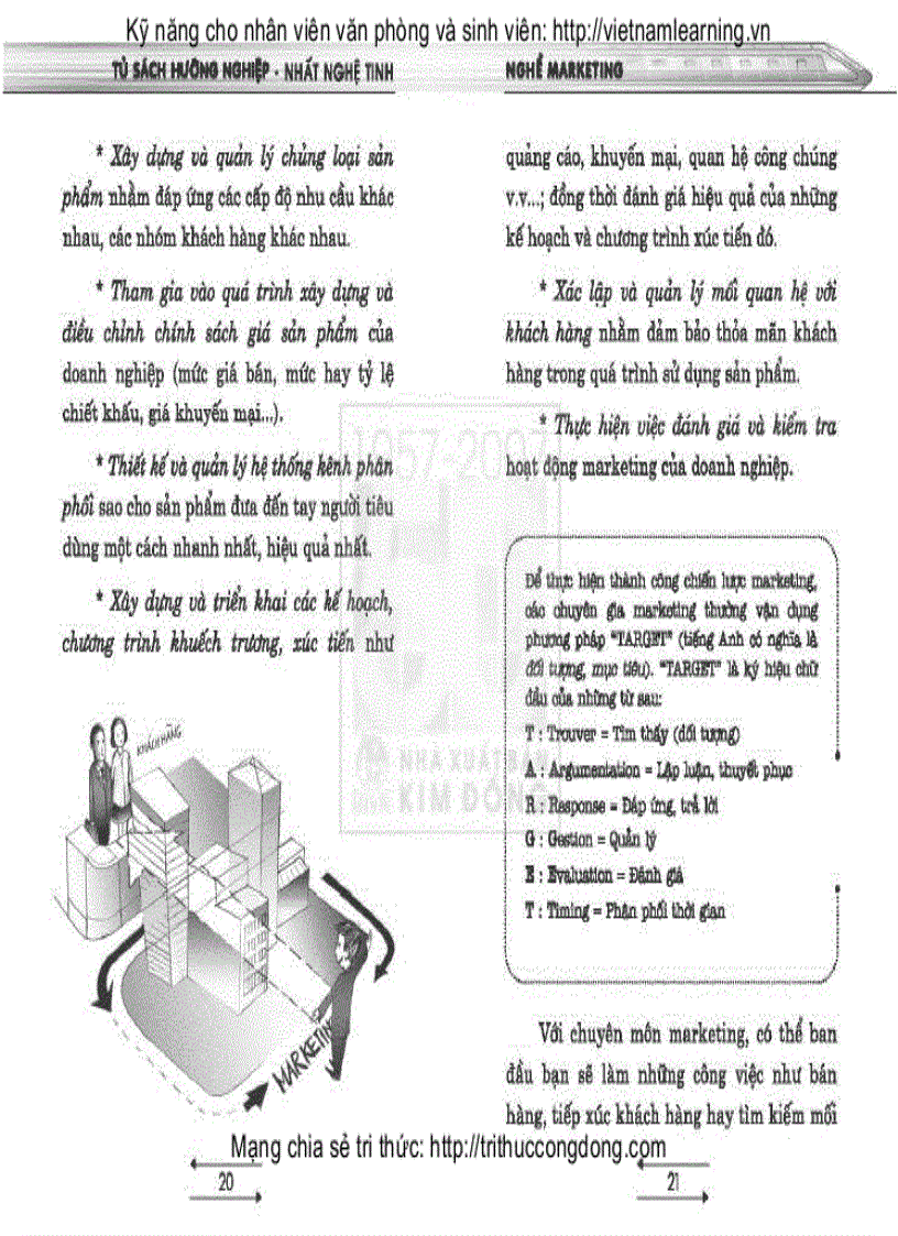 image for page Tủ sách hướng nghiệp Nghề Marketing