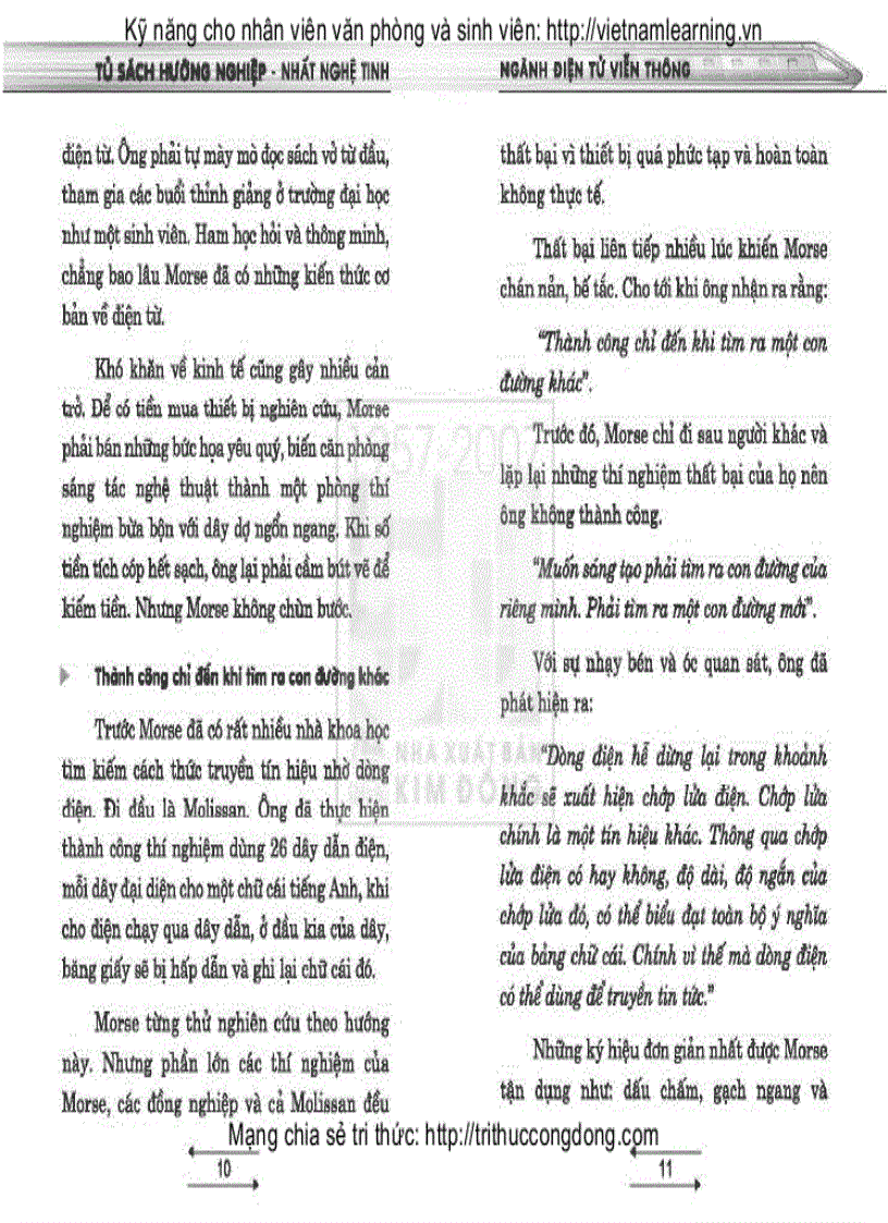 image for page Tủ sách hướng nghiệp Ngành Điện tử viễn thông