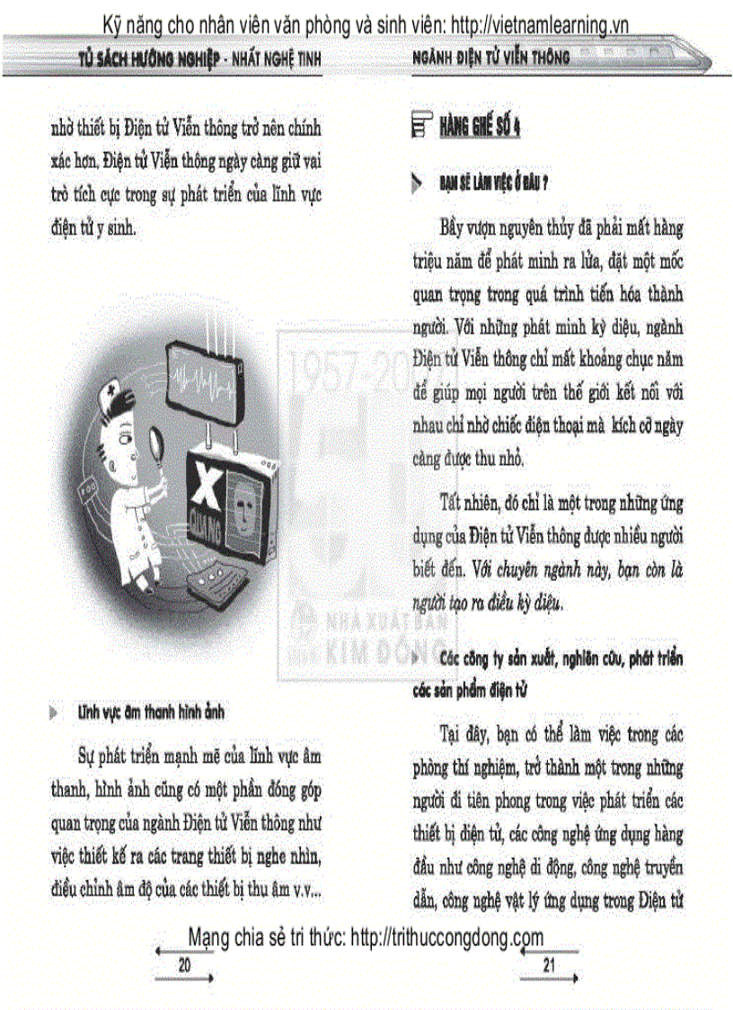 image for page Tủ sách hướng nghiệp Ngành Điện tử viễn thông