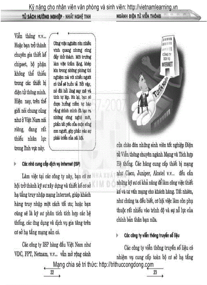 image for page Tủ sách hướng nghiệp Ngành Điện tử viễn thông