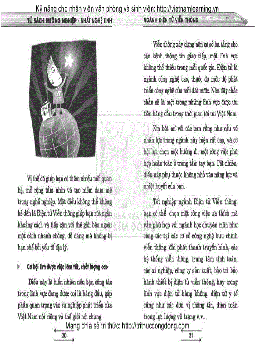 image for page Tủ sách hướng nghiệp Ngành Điện tử viễn thông