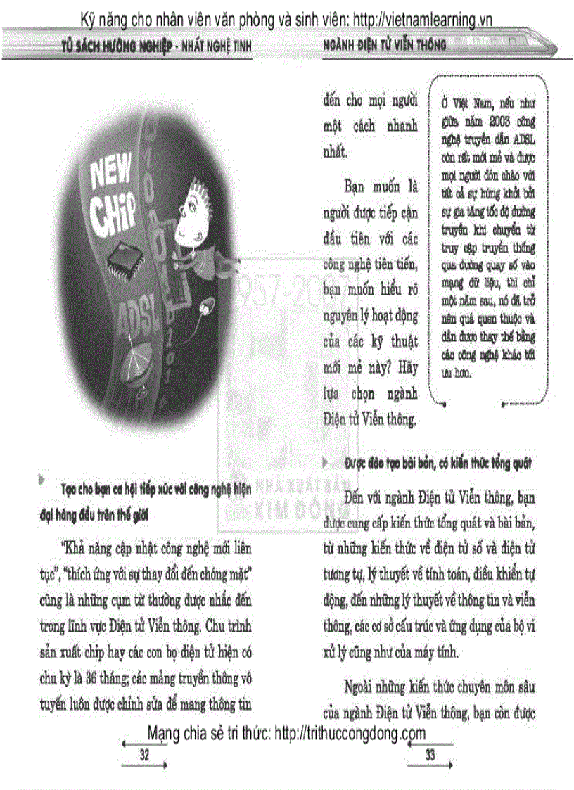 image for page Tủ sách hướng nghiệp Ngành Điện tử viễn thông