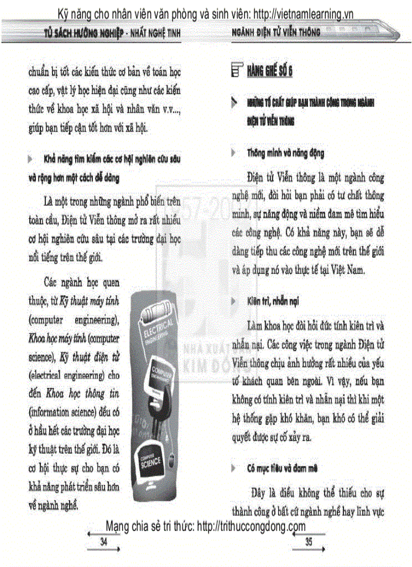 image for page Tủ sách hướng nghiệp Ngành Điện tử viễn thông
