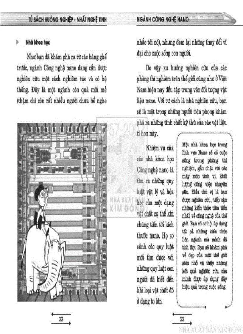 image for page Tủ sách hướng nghiệp Ngành Công nghệ Nano