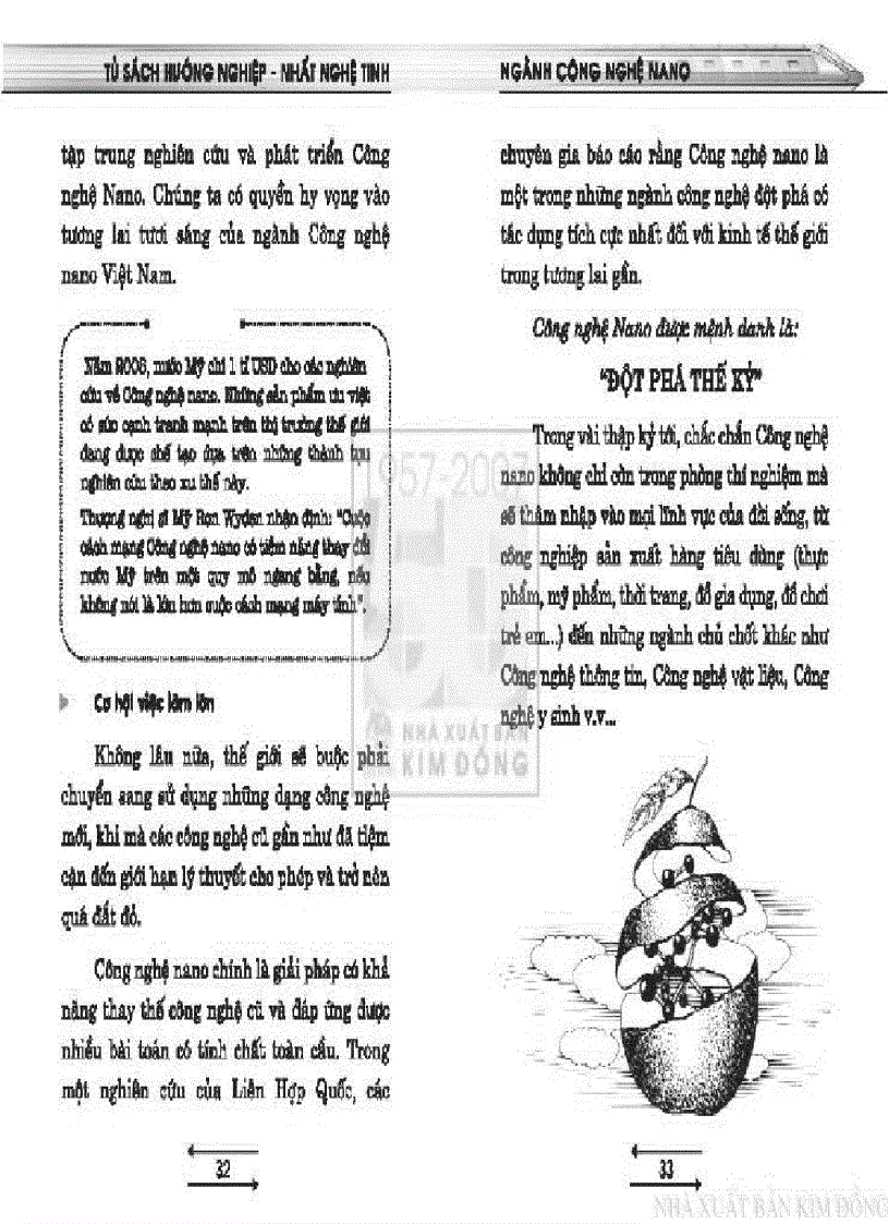 image for page Tủ sách hướng nghiệp Ngành Công nghệ Nano