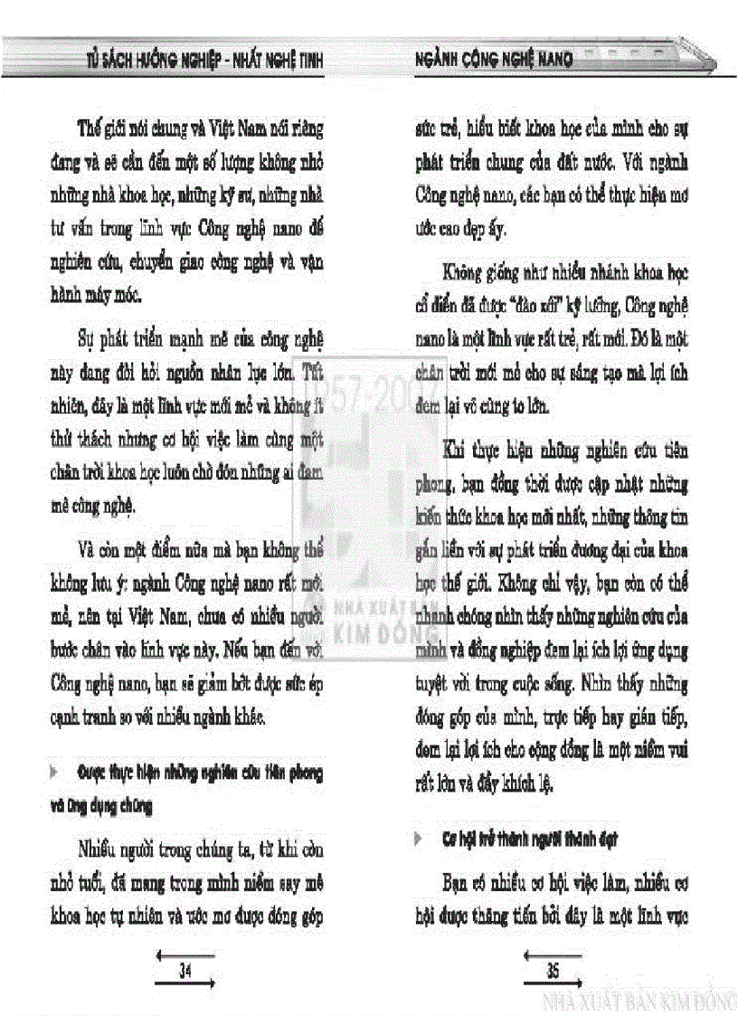 image for page Tủ sách hướng nghiệp Ngành Công nghệ Nano