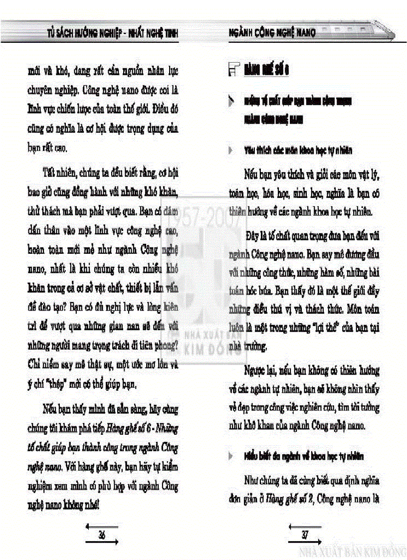 image for page Tủ sách hướng nghiệp Ngành Công nghệ Nano