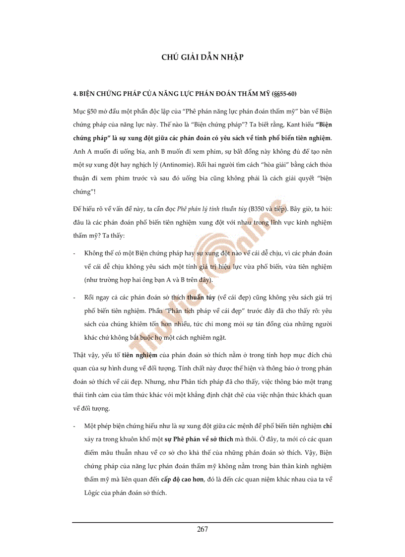 image for page Phê phán năng lực phán đoán 1