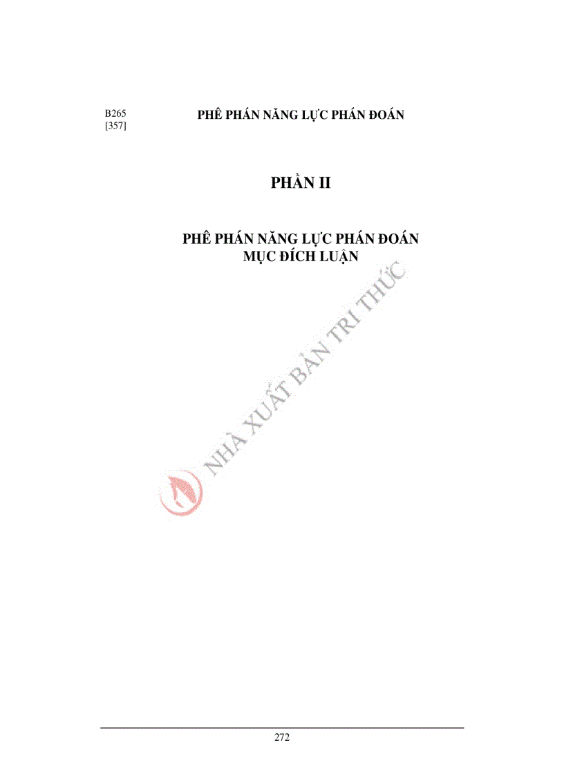 image for page Phê phán năng lực phán đoán 1