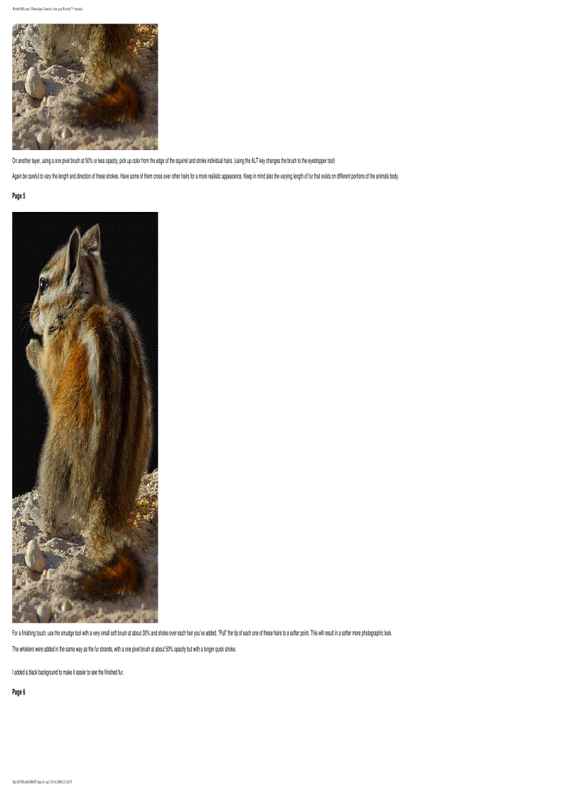 image for page Worth 1000 Photoshop Tricks