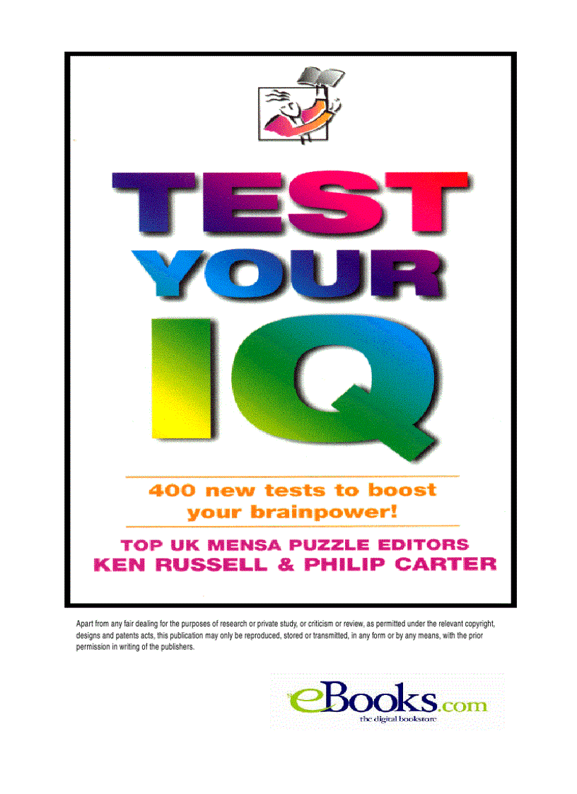 Test Your IQ 400 Bài Kiểm Tra IQ