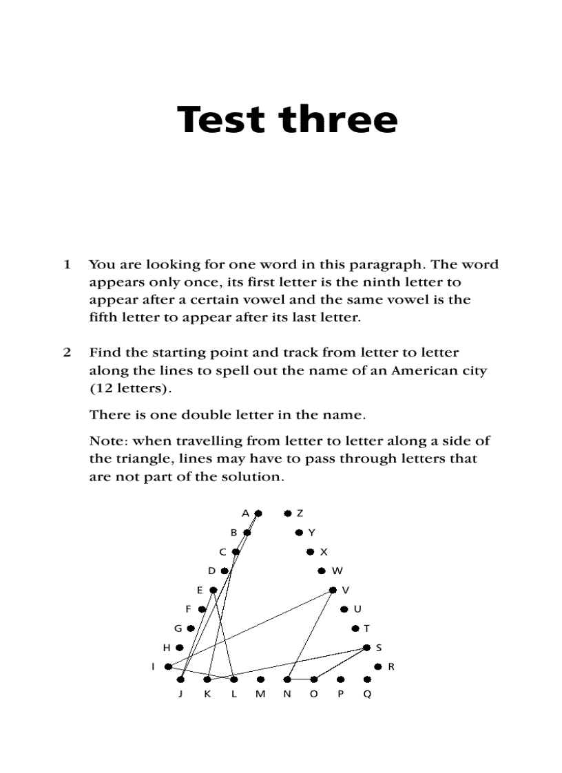 image for page Test Your IQ 400 Bài Kiểm Tra IQ