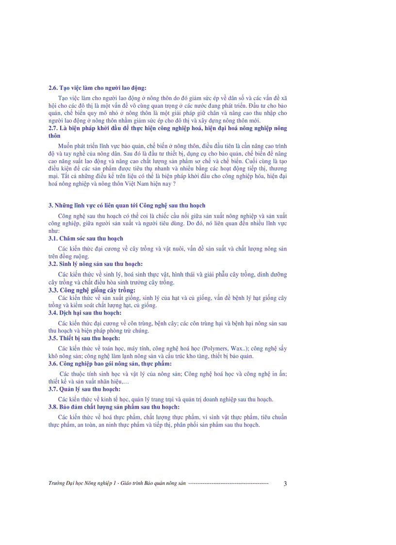 image for page Giáo trình bảo quản nông sản