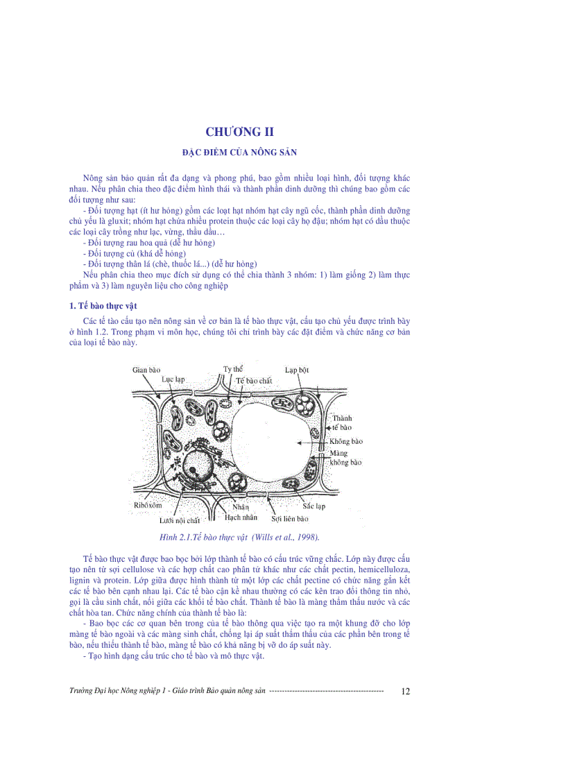 image for page Giáo trình bảo quản nông sản