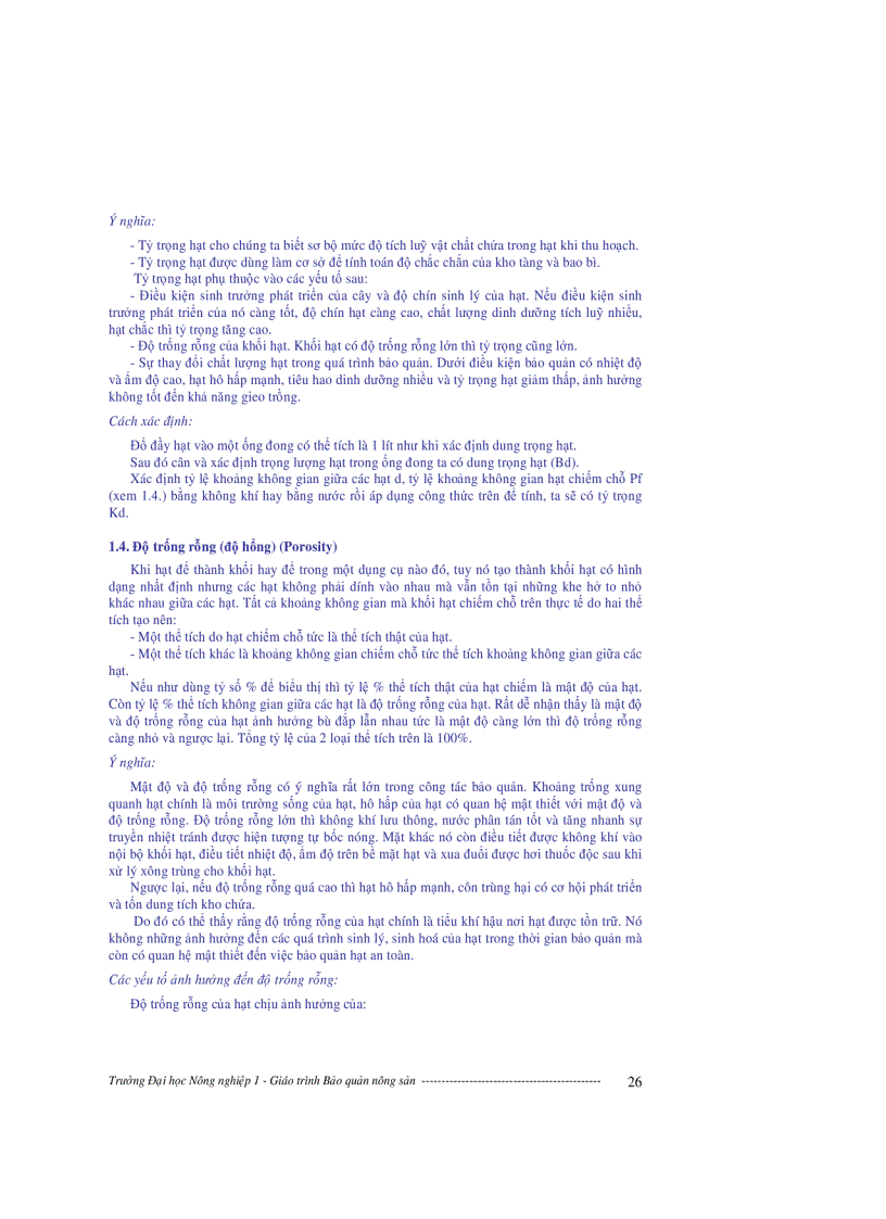 image for page Giáo trình bảo quản nông sản