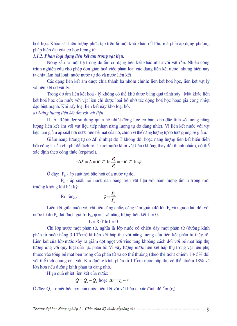 image for page Kỹ thuật sấy nông sản