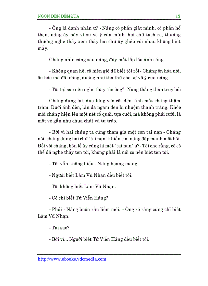 image for page Ngọn đèn đêm qua