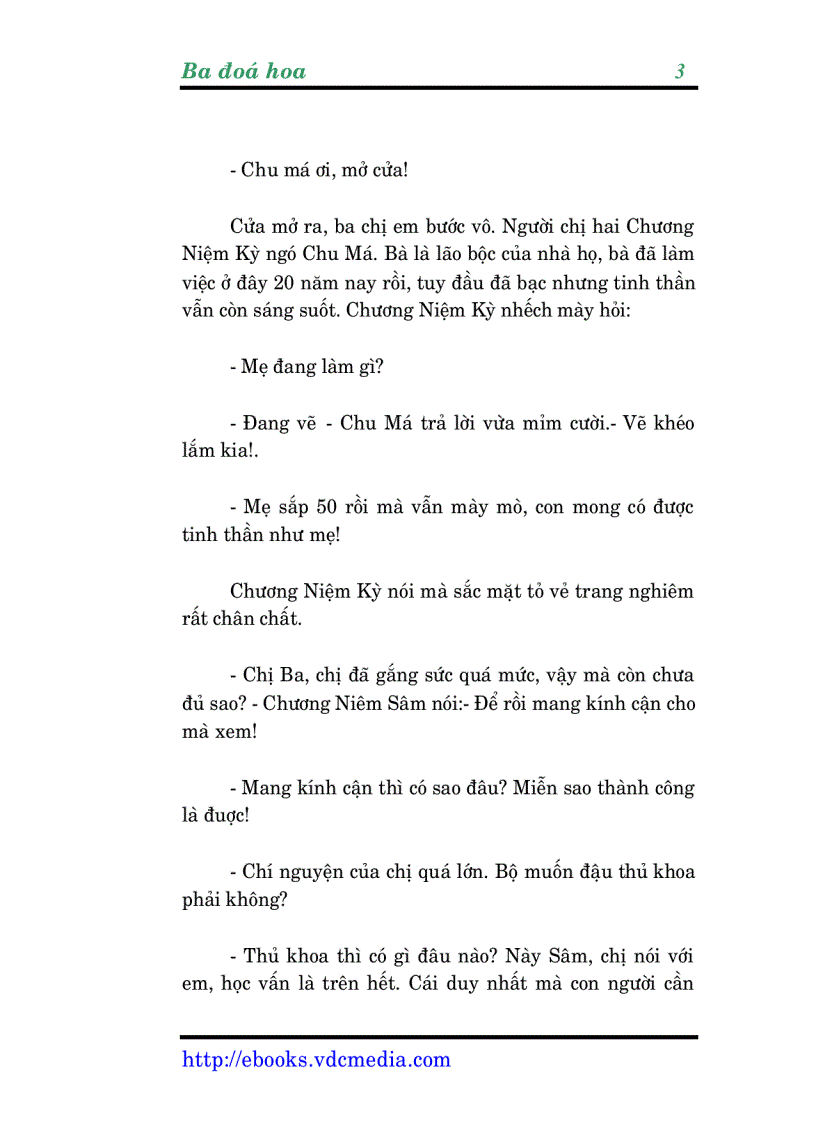 image for page Ba đóa hoa