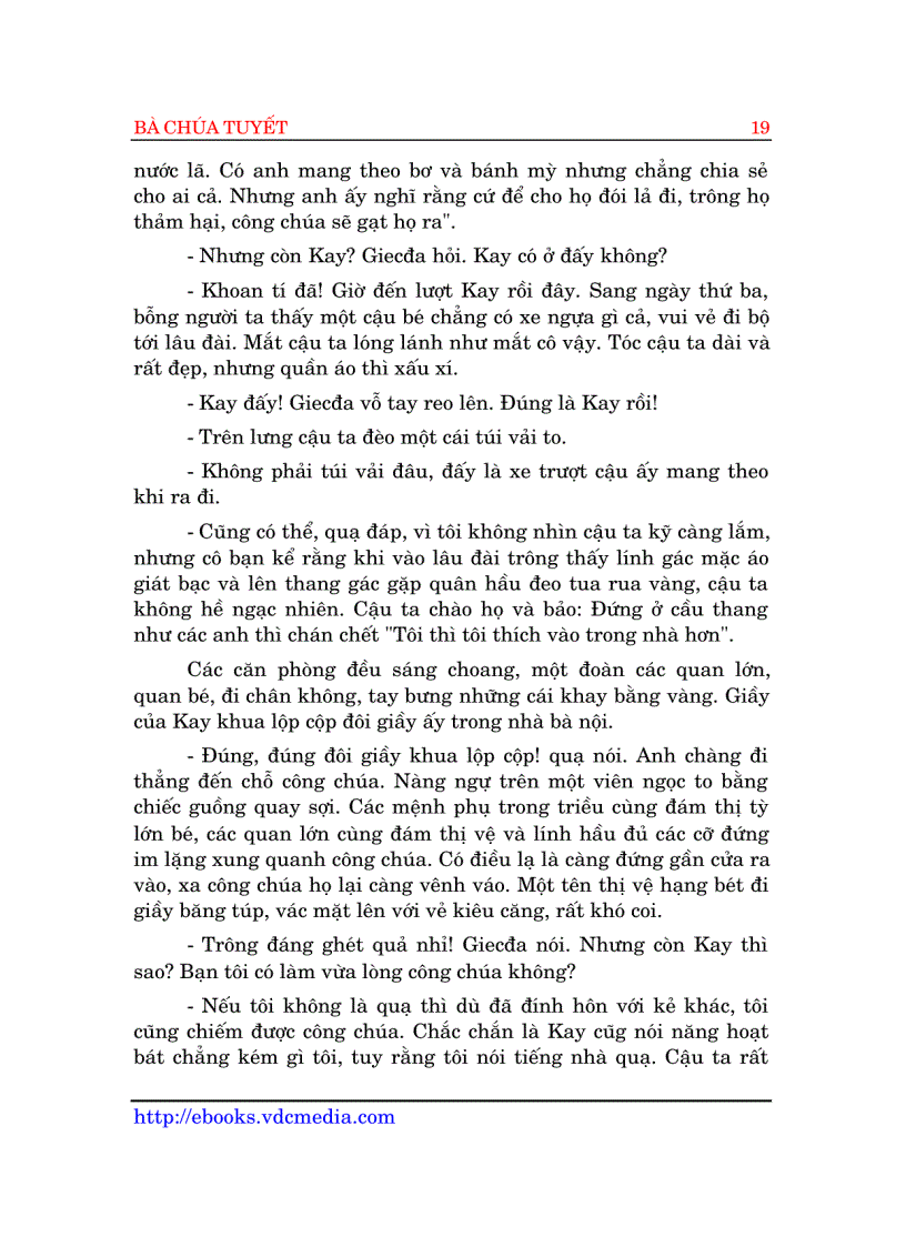 image for page Bà chúa tuyết