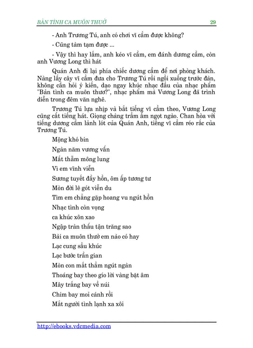 image for page Bản tình ca muôn thủa