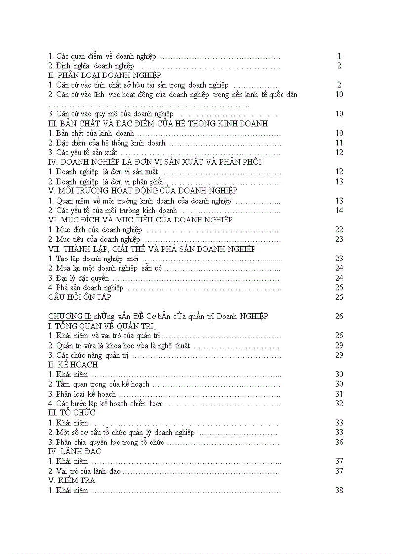 image for page Giáo trình quản trị doanh nghiệp