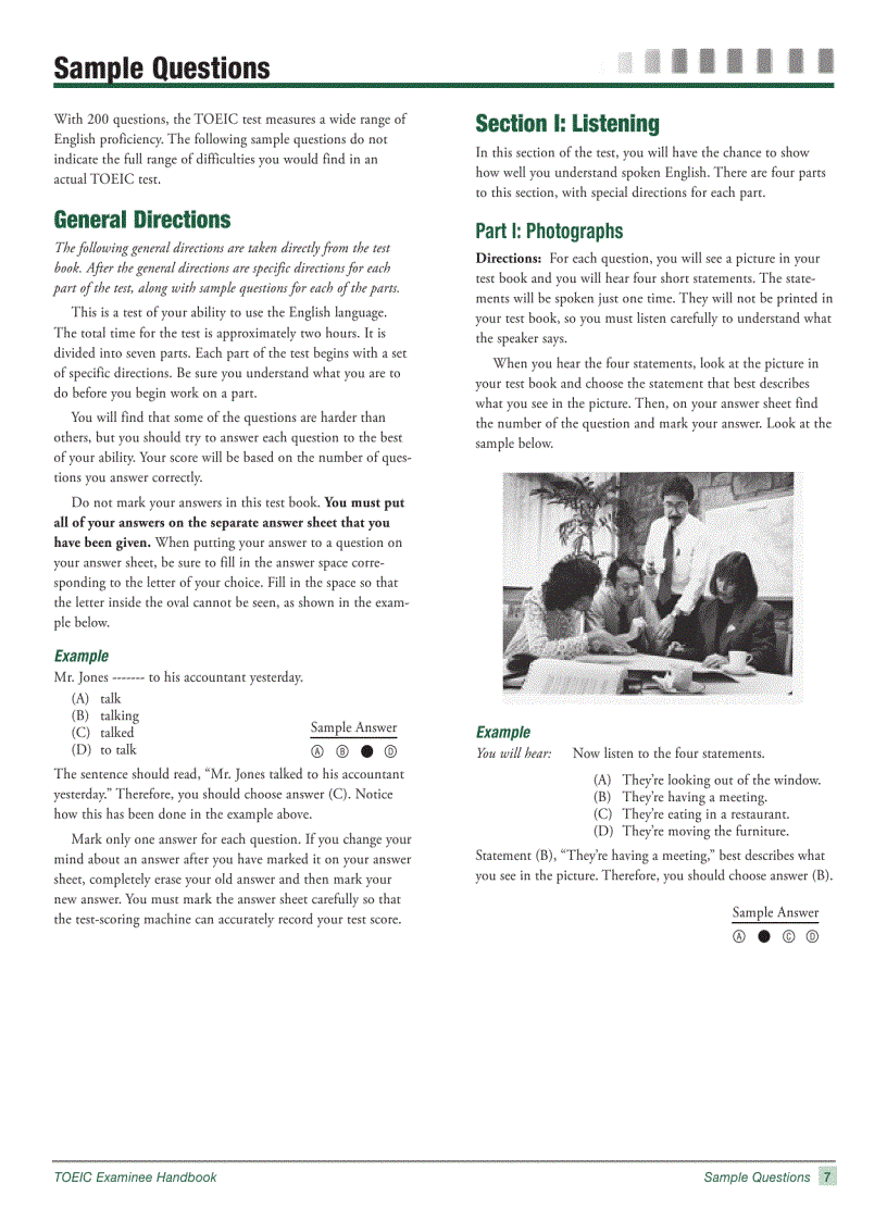 image for page Sách ôn thi và hướng dẫn thi Toeic