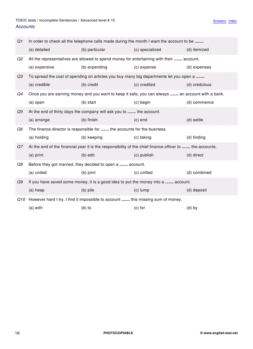 image for page 100 TOEIC Preparation Tests