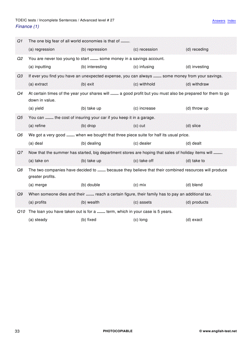 image for page 100 TOEIC Preparation Tests