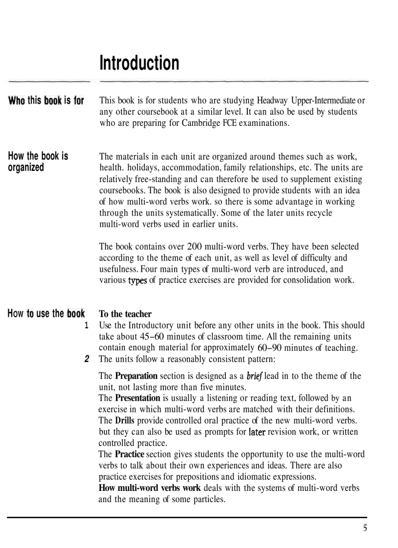 image for page Headway Phrasal Verbs and Idioms Upper Intermediate