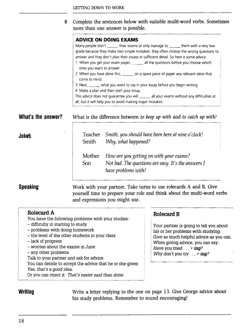 image for page Headway Phrasal Verbs and Idioms Upper Intermediate
