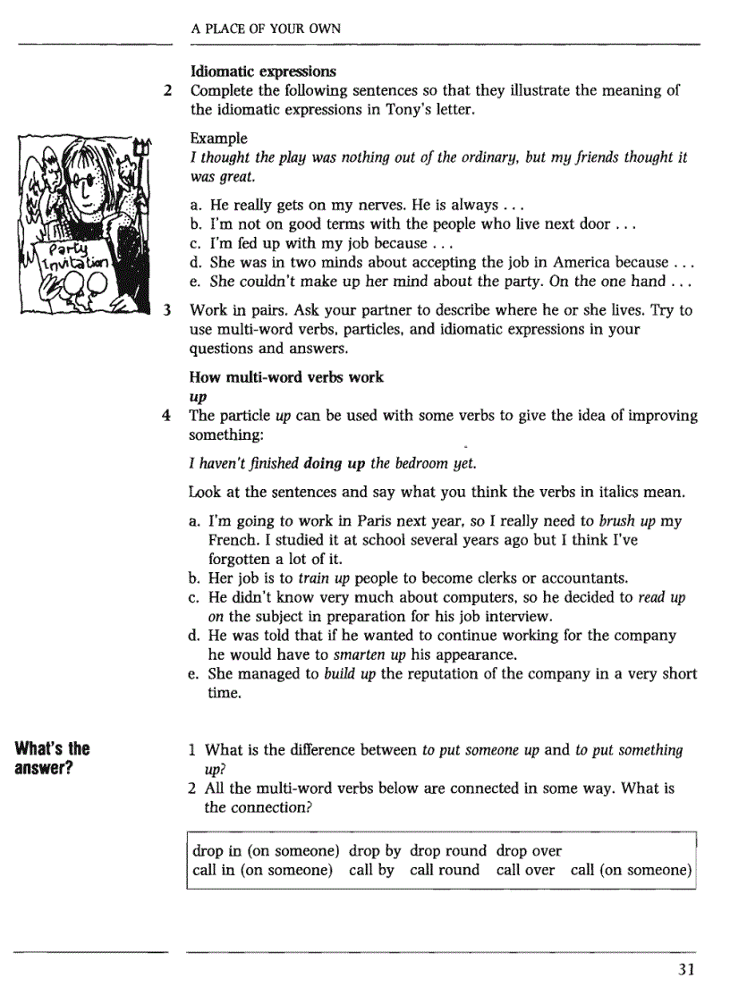 image for page Headway Phrasal Verbs and Idioms Upper Intermediate