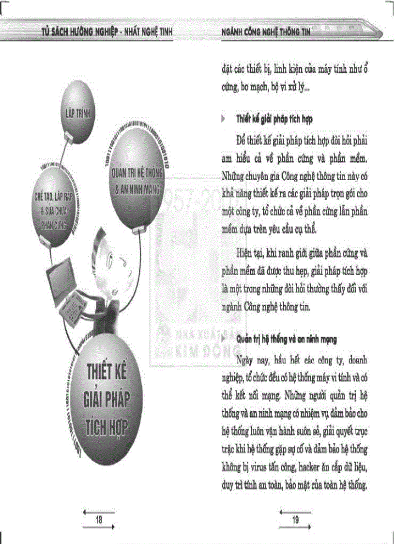 image for page Tủ sách hướng nghiệp Nhất nghệ tinh Ngành công nghệ thông tin