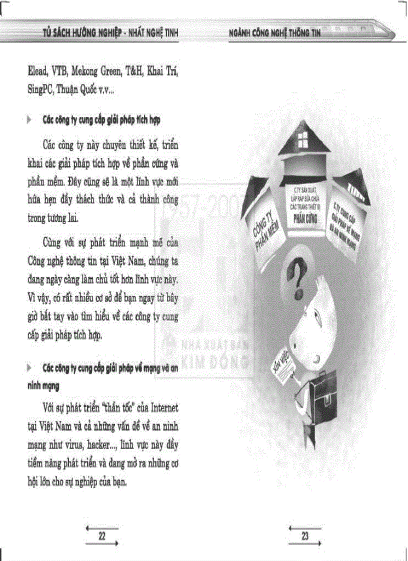 image for page Tủ sách hướng nghiệp Nhất nghệ tinh Ngành công nghệ thông tin