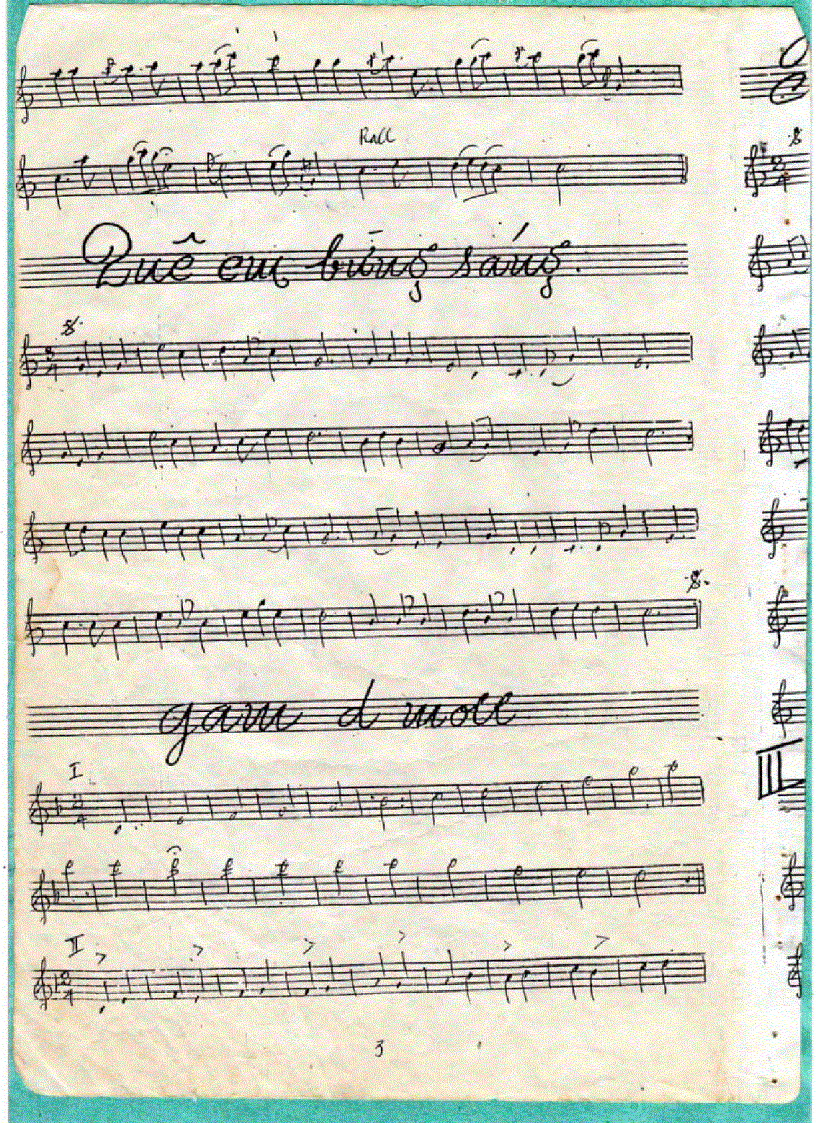 image for page Tài liệu học sáo trúc nhạc phổ chép tay