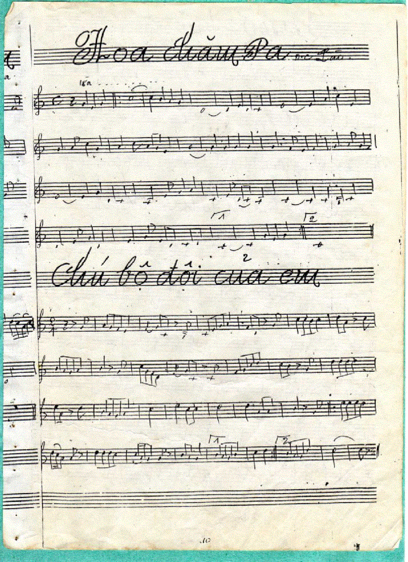 image for page Tài liệu học sáo trúc nhạc phổ chép tay