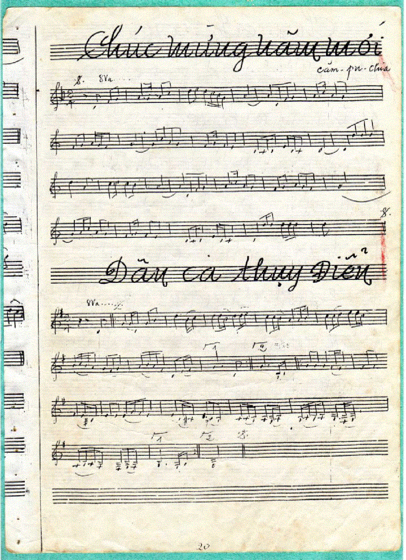 image for page Tài liệu học sáo trúc nhạc phổ chép tay