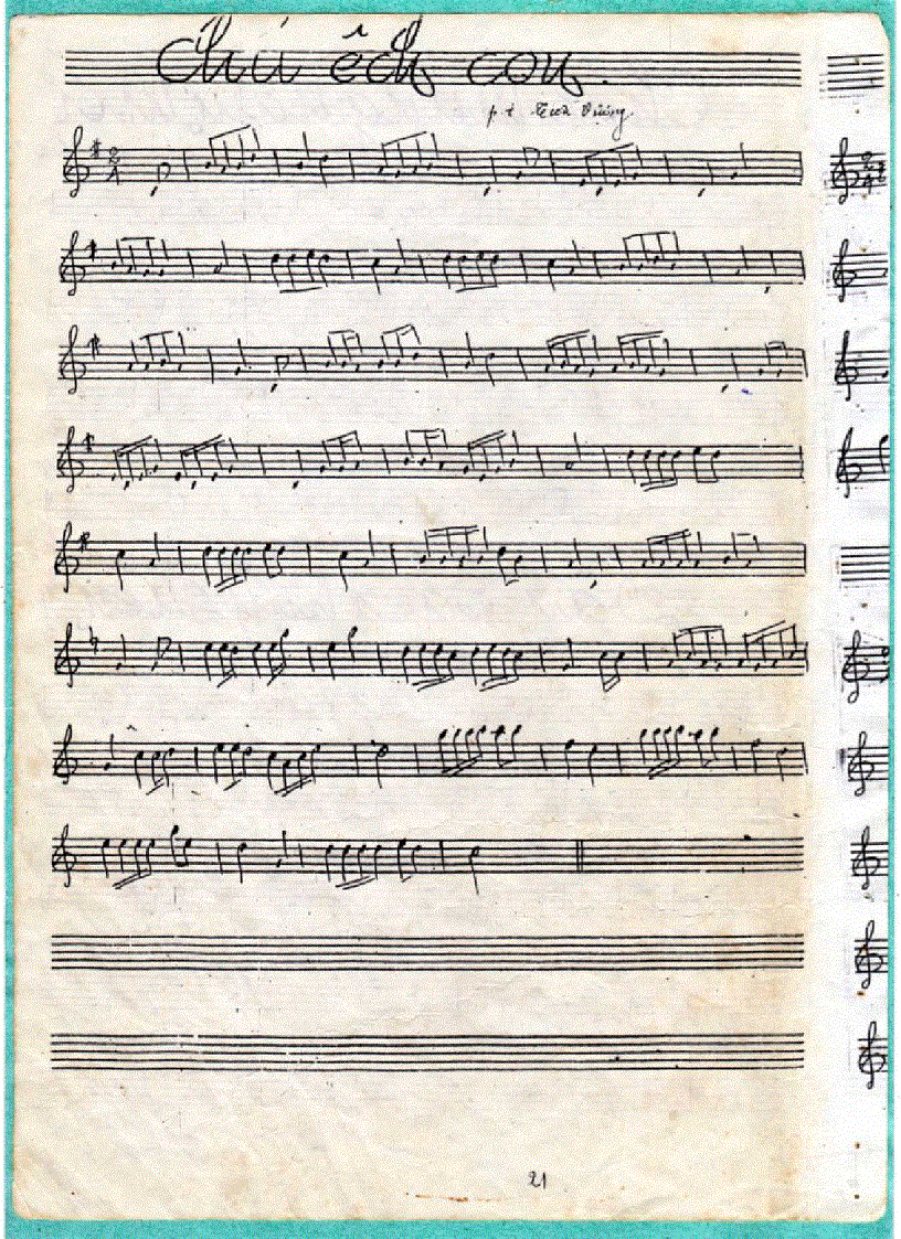 image for page Tài liệu học sáo trúc nhạc phổ chép tay