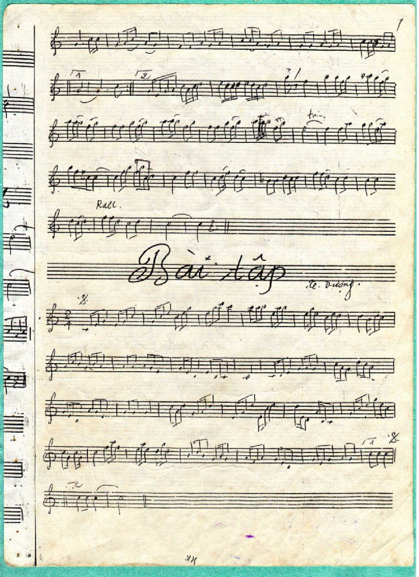 image for page Tài liệu học sáo trúc nhạc phổ chép tay