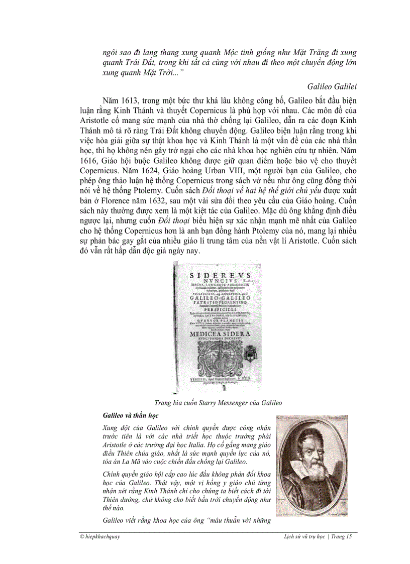 image for page Lịch Sử Vũ Trụ Học