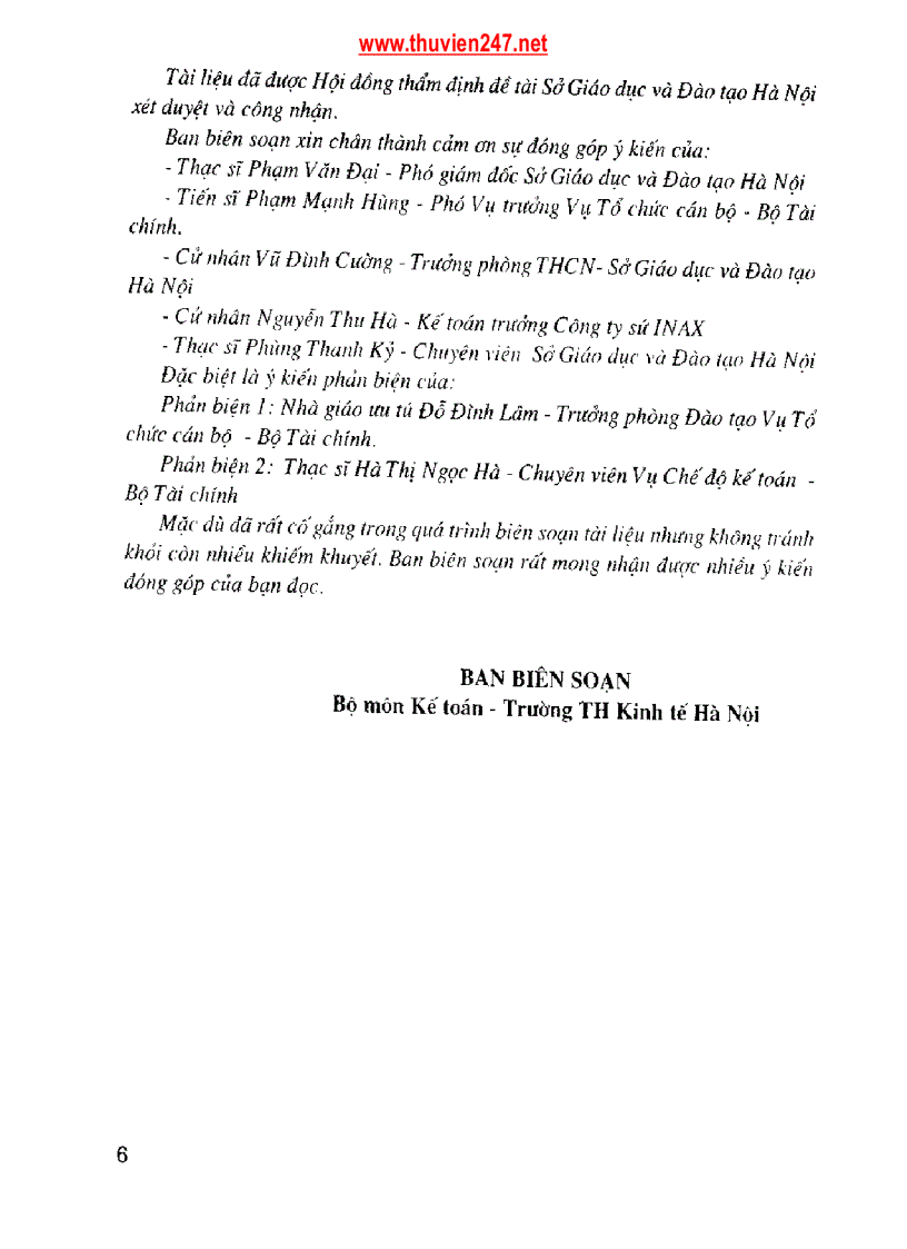 image for page Giáo trình Hướng dẫn nội dung thực tập và viết báo cáo thực tập tốt nghiệp chuyên ngành kế toán