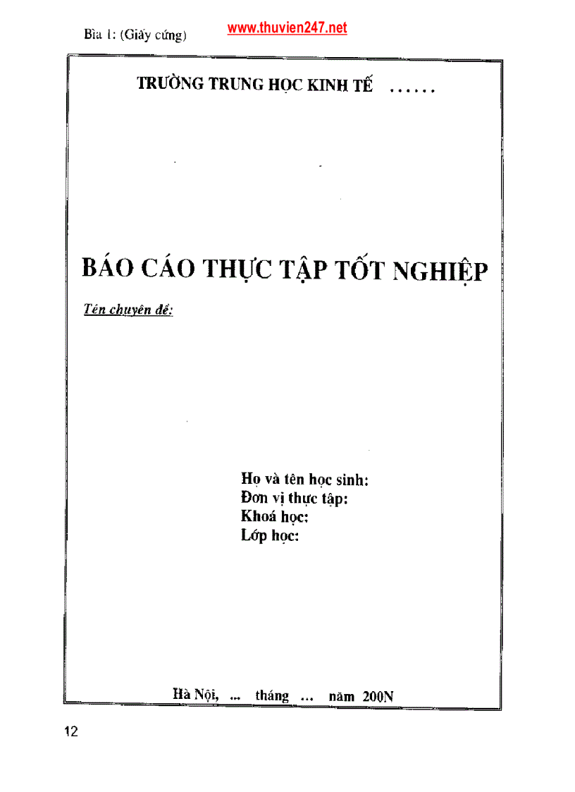 image for page Giáo trình Hướng dẫn nội dung thực tập và viết báo cáo thực tập tốt nghiệp chuyên ngành kế toán