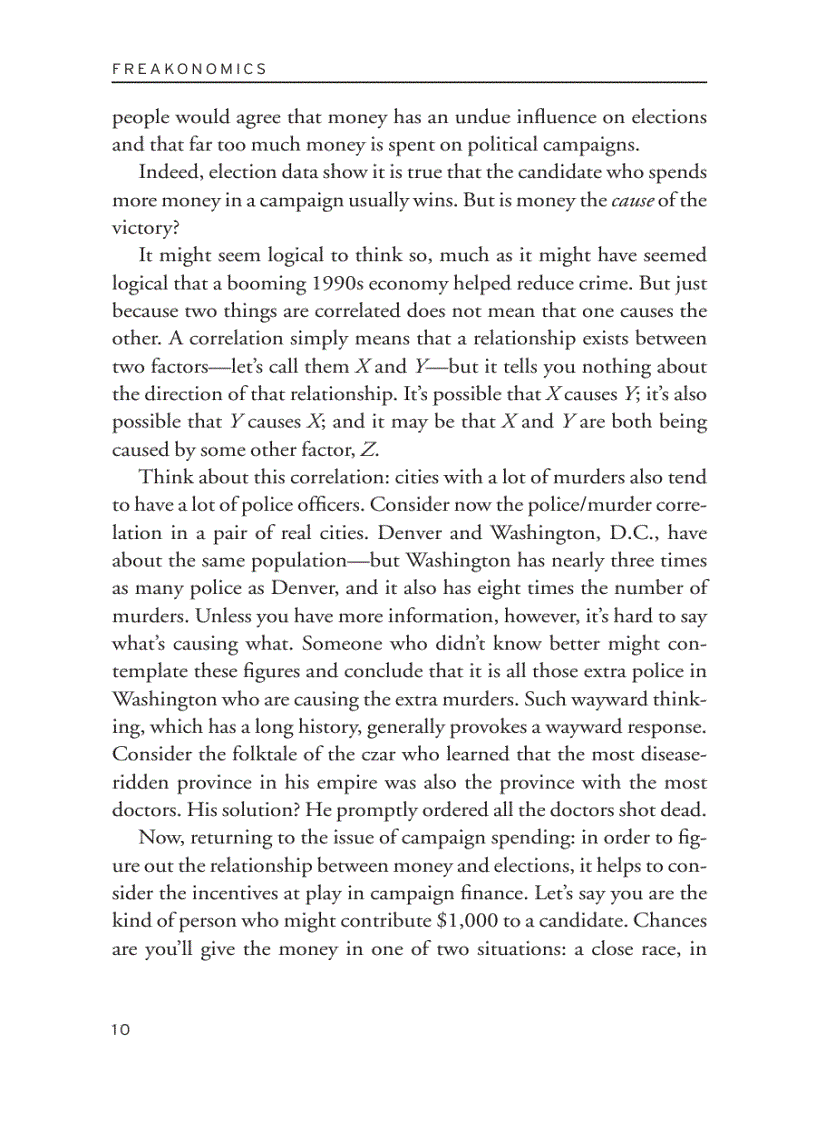 image for page Freakonomics Steven D Levitt and Stephen J Dubner