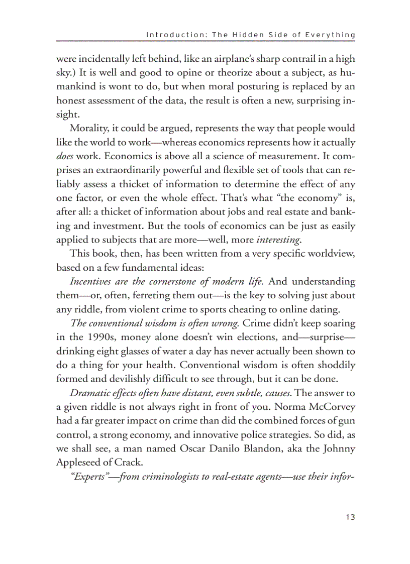 image for page Freakonomics Steven D Levitt and Stephen J Dubner