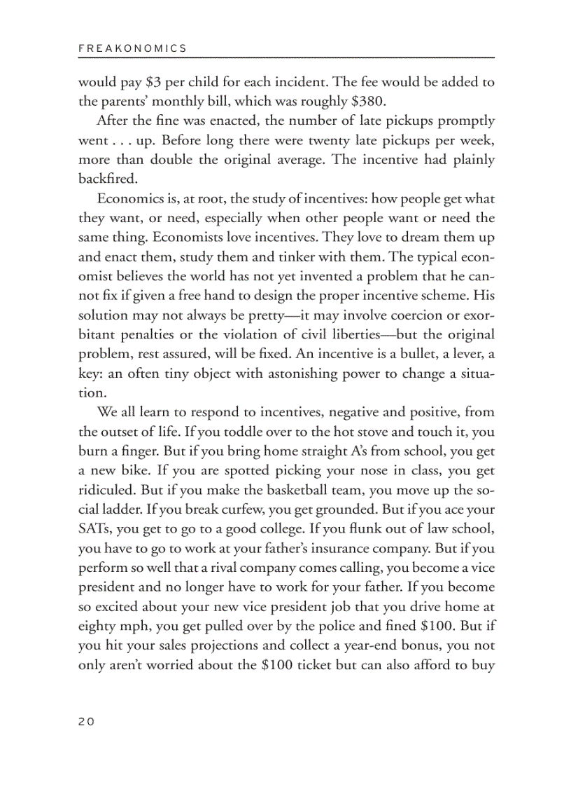 image for page Freakonomics Steven D Levitt and Stephen J Dubner